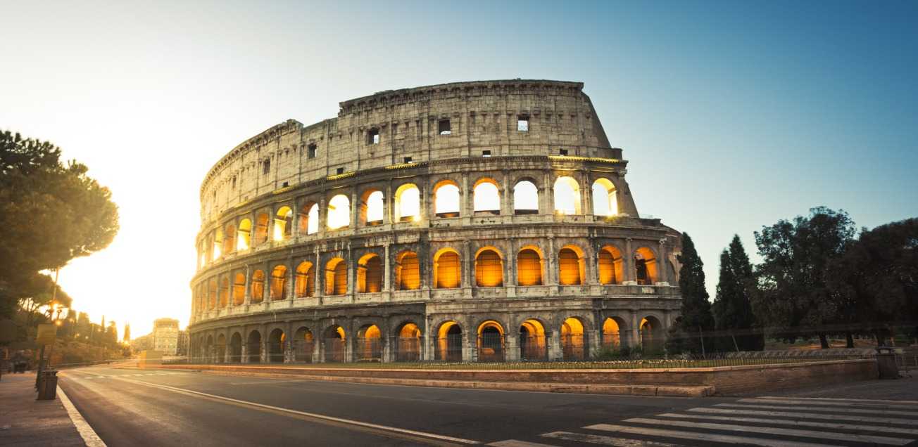Colosseum in Rome, Italy
